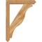 Ekena Millwork Funston Arts and Crafts Rough Sawn Bracket w/ Offset Brace, Western Red Cedar, 6"W x 32"D x 44"H BKT0604X32X44FST03RWR - alternate 3